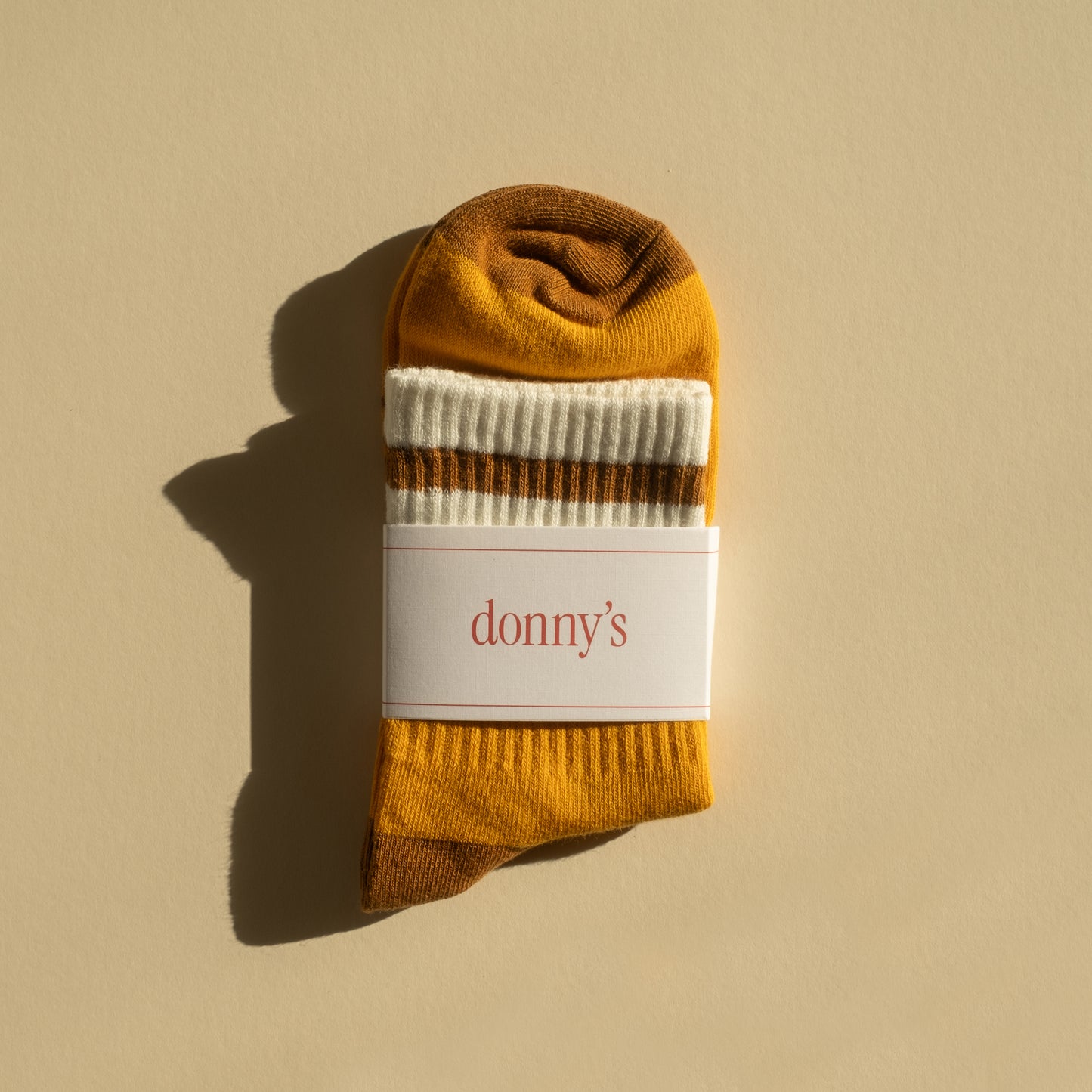 Varsity Socks in Marigold